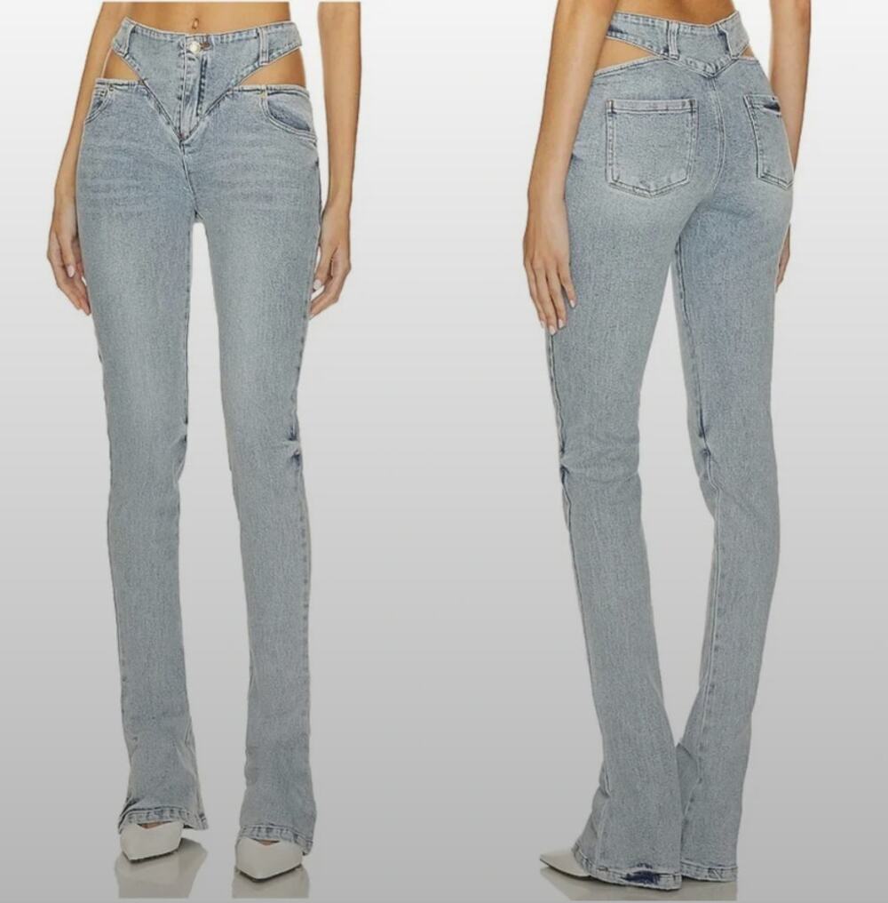 Retrofete Britney Cutout Blue Jeans Sz 28